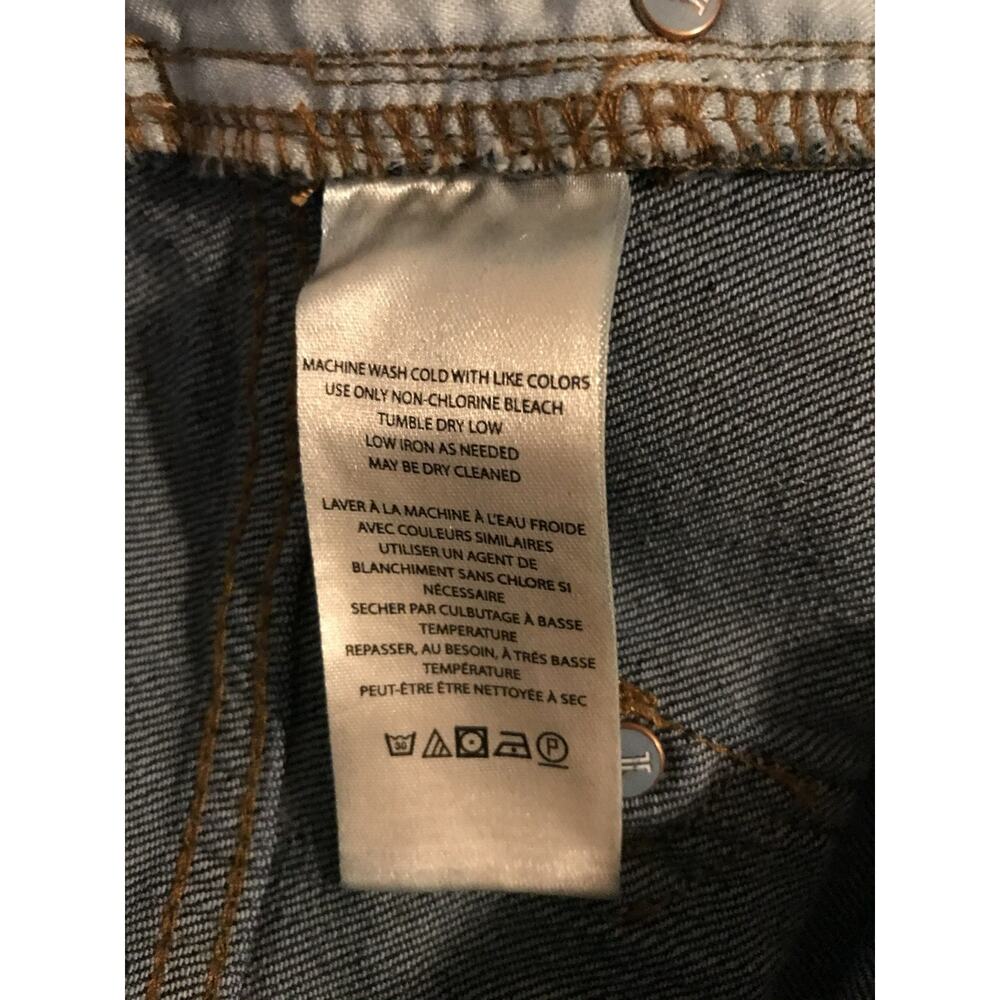 Pilcro Anthropologie High Rise Baggy Wide Leg Jeans 29 Dark Wash Denim - Picture 11 of 12